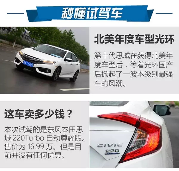 憑什么叫神車(chē)？ 本田思域220Turbo試駕