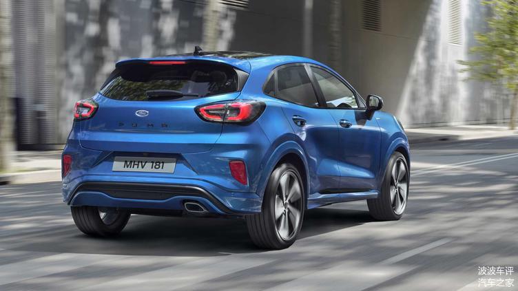 福特發(fā)布PUMA小型SUV官圖，歐式風(fēng)格，造型很有柔和感