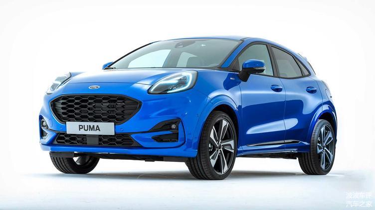 福特發(fā)布PUMA小型SUV官圖，歐式風(fēng)格，造型很有柔和感