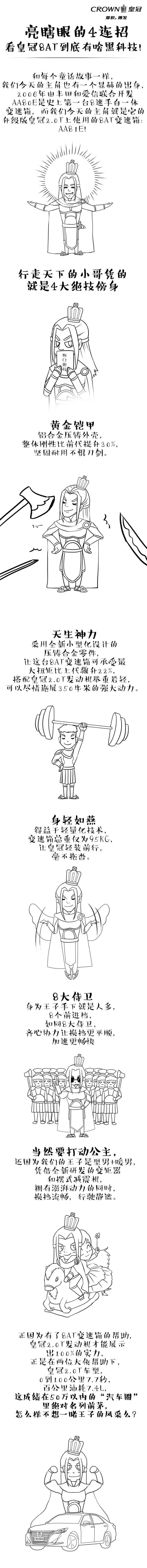 亮瞎眼的4連招，看皇冠8AT到底有啥黑科技！